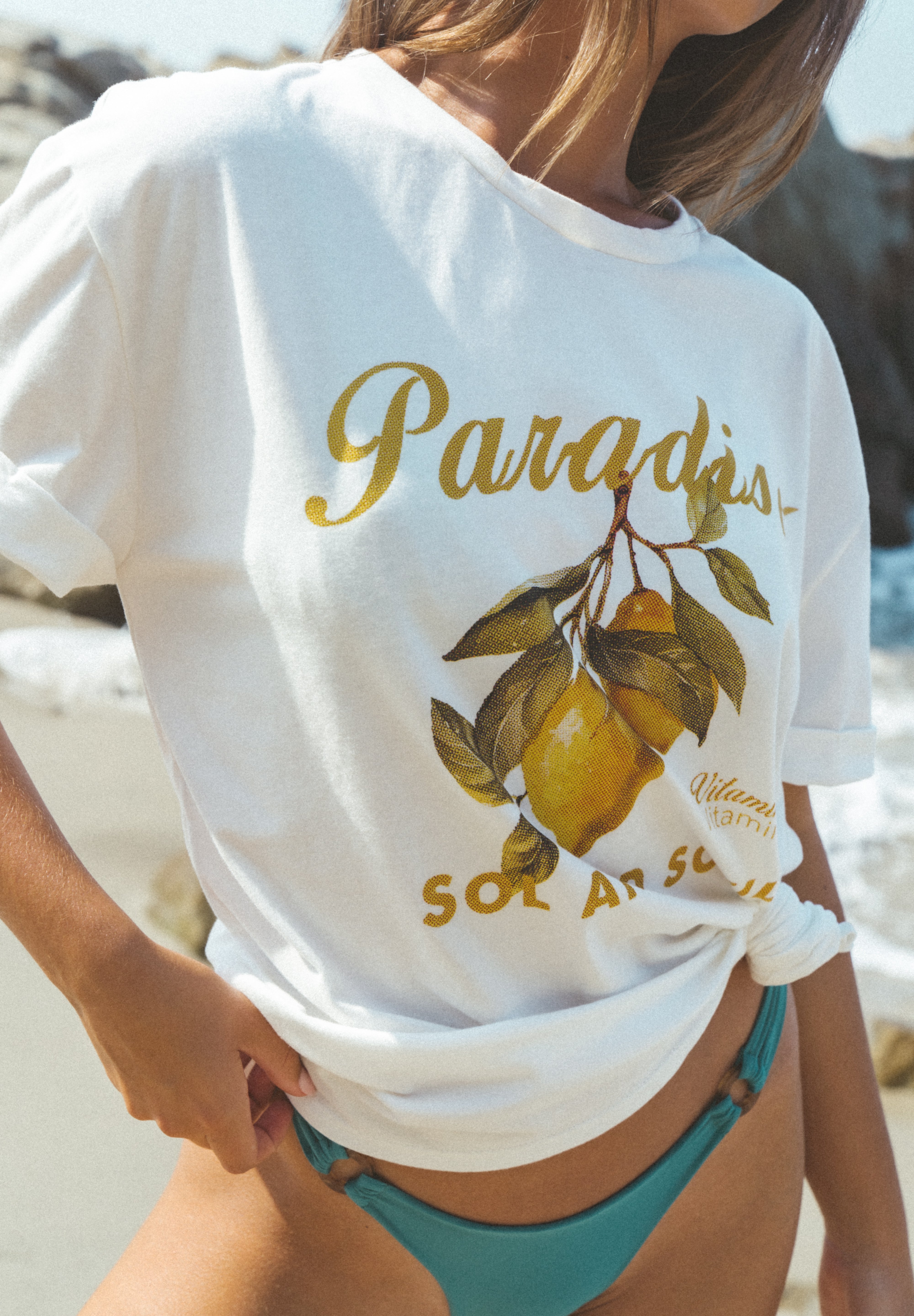 Paradise Splash Oversize T-Shirt