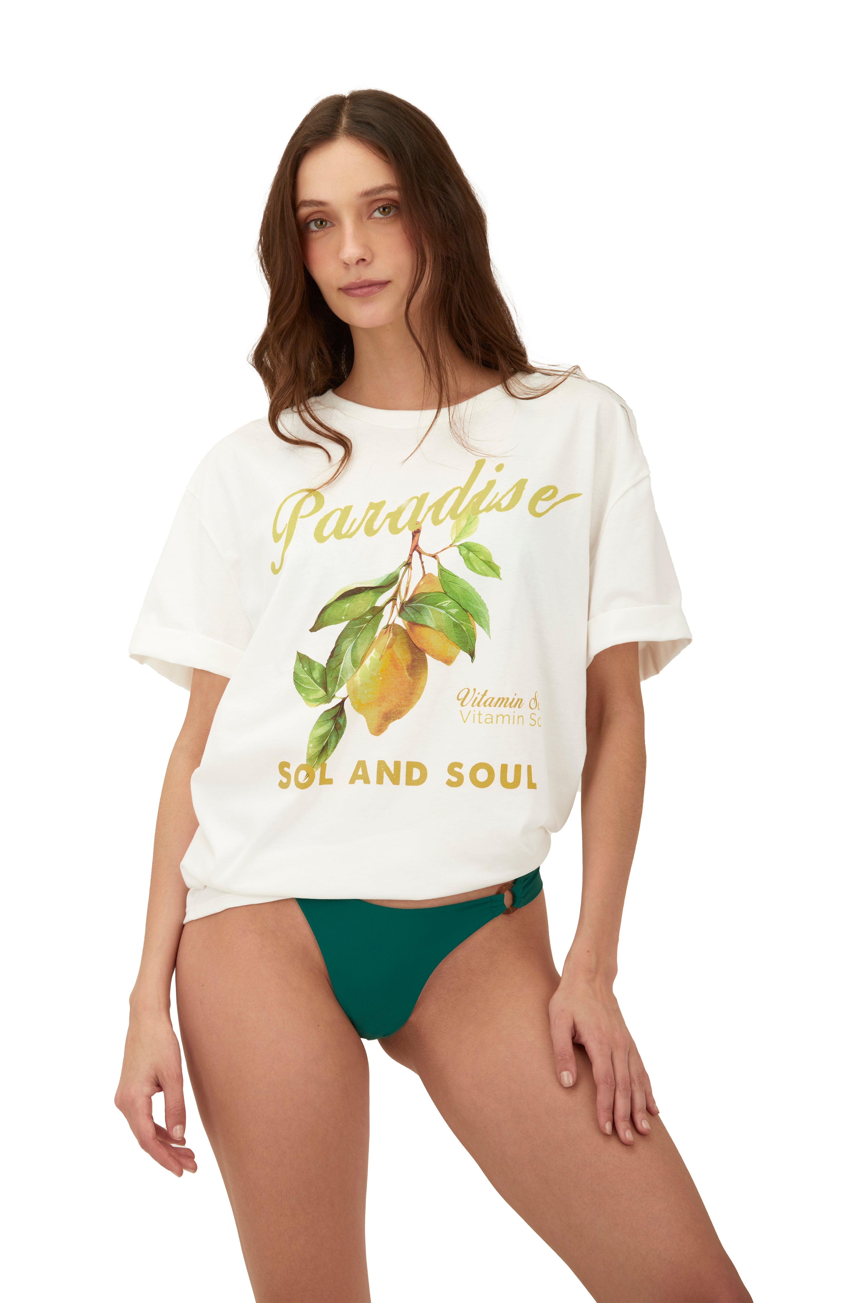 Paradise Splash Oversize T-Shirt