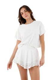 Eco White Luana T-Shirt