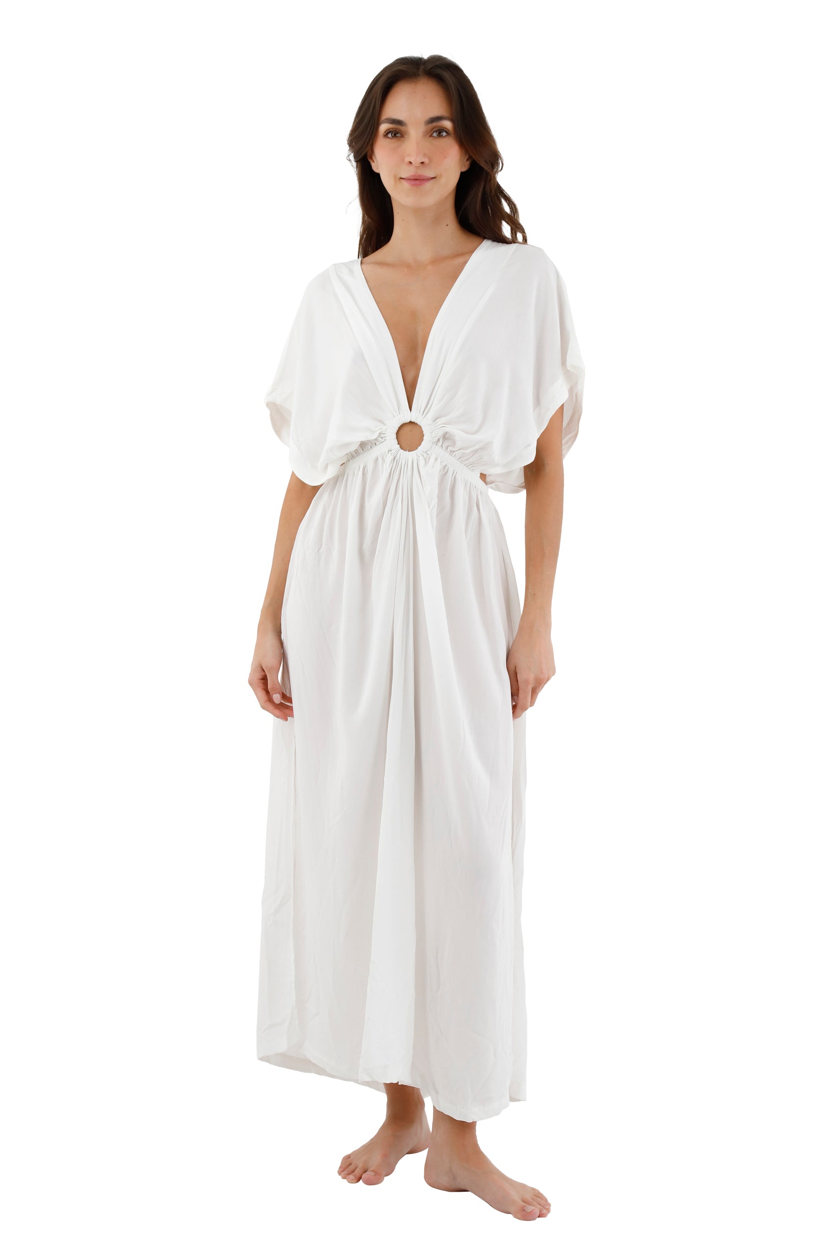 Eco White Mirage Dress