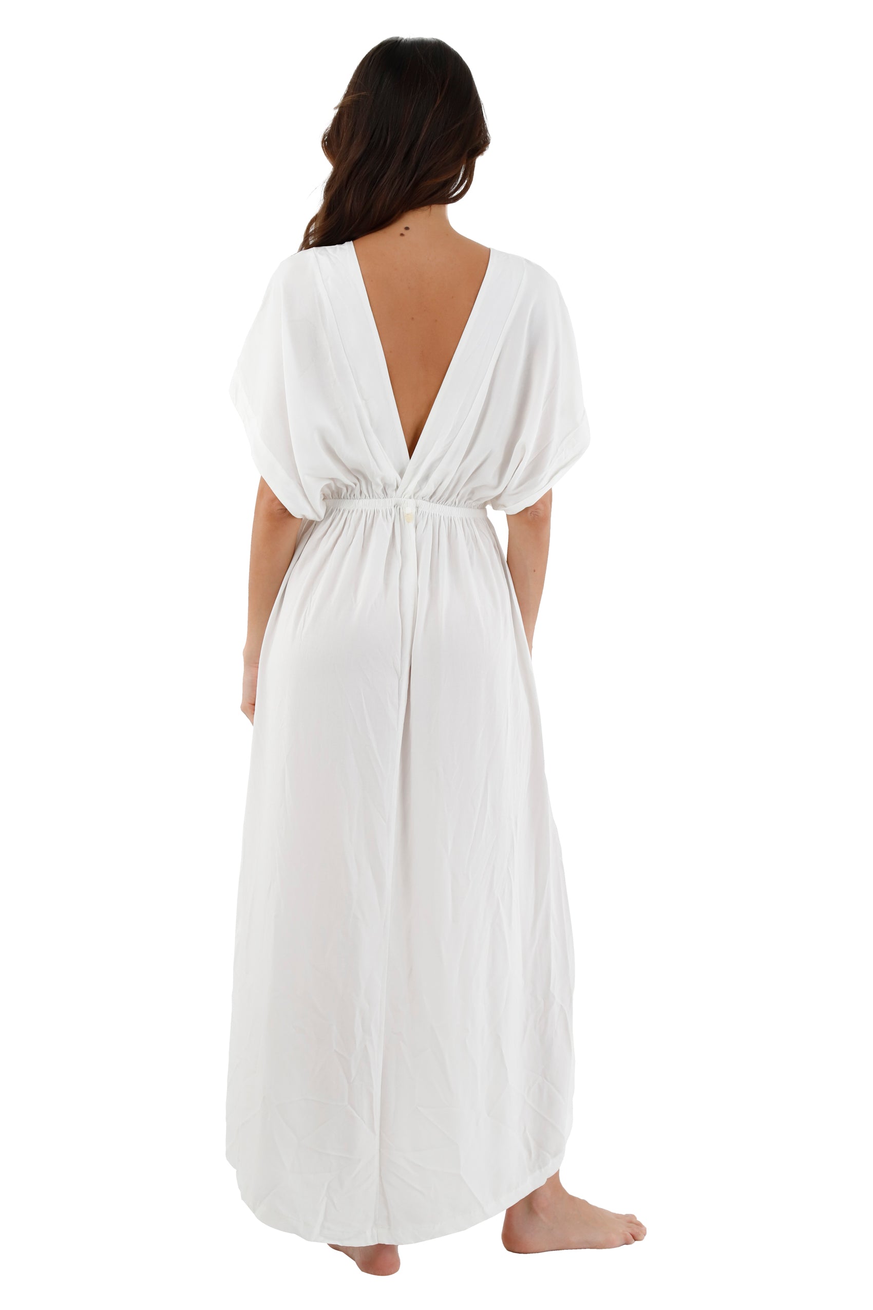 Eco White Mirage Dress