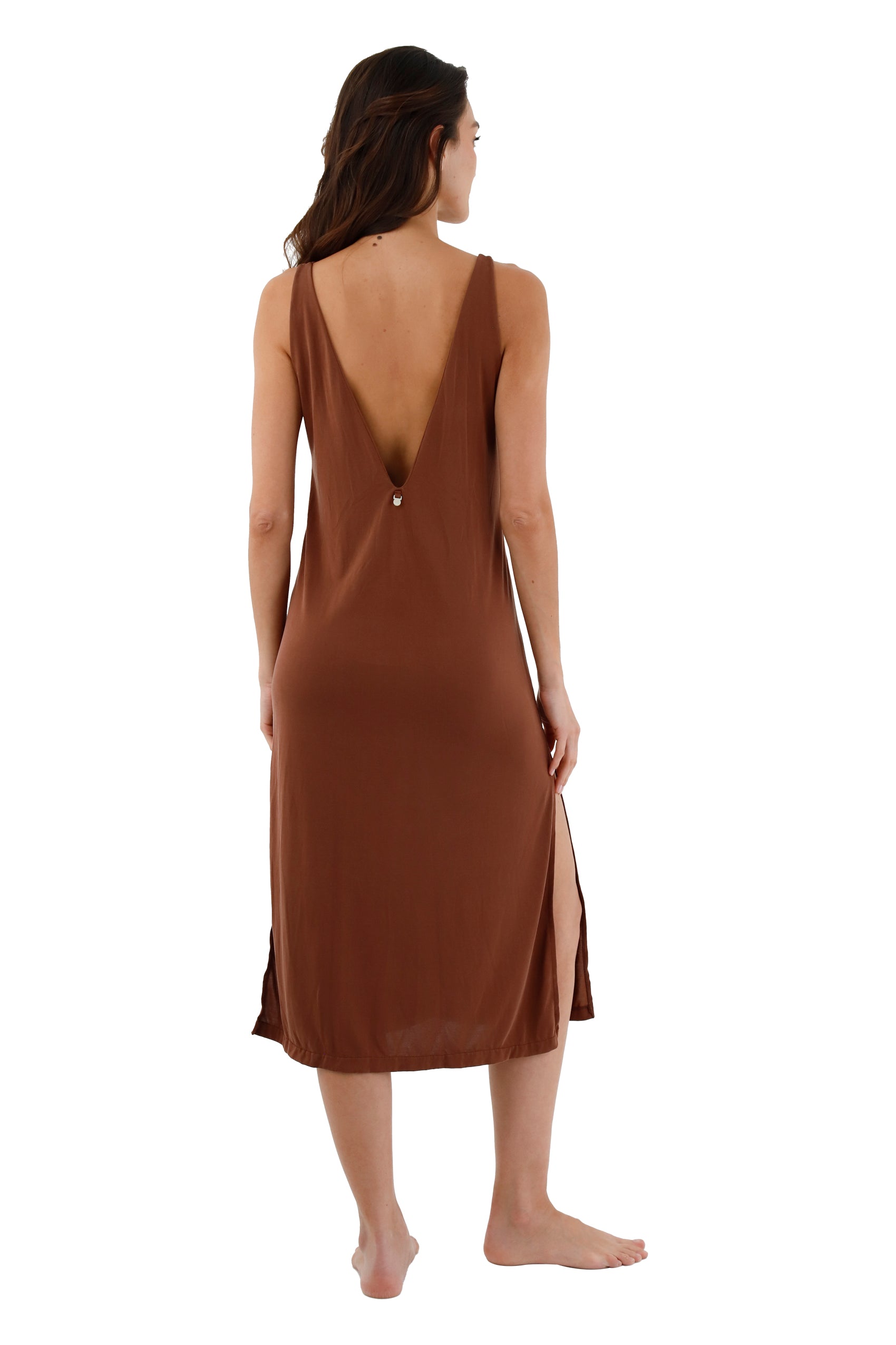 Earth Brown Root Dress