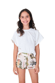 Eco White Kids Luana T-Shirt