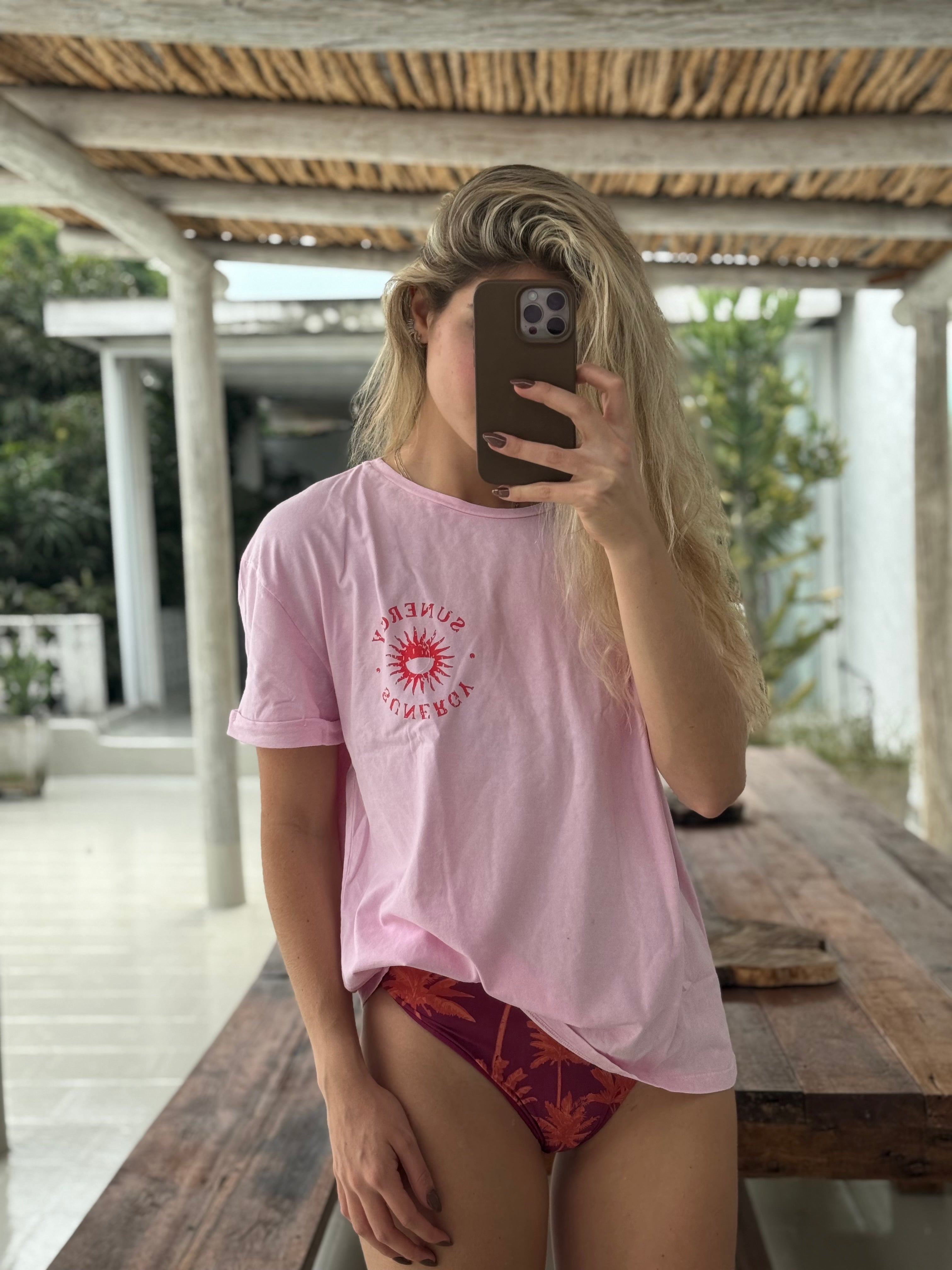 Sunergypink Oversize T-Shirt